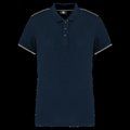 Polo ropa profesional mujer Navy / Silver S