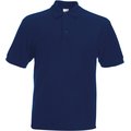 Polo tapeta con tres botones Azul XXL