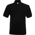 Polo tapeta con tres botones Black L