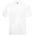 Polo tapeta con tres botones Blanco S