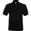 Polo tapeta con tres botones Negro L