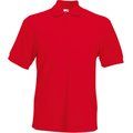 Polo tapeta con tres botones Red L