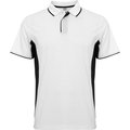 Polo técnico para deporte BLANCO/NEGRO S