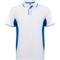 Polo técnico para deporte BLANCO/ROYAL M