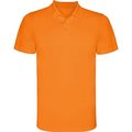 Polo Técnico Manga Corta NARANJA FLUOR 2XL