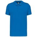 Polo transpirable hombre manga corta Aqua Blue XS