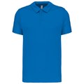 Polo transpirable hombre manga corta Azul S