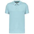 Polo transpirable hombre manga corta Azul XS