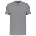 Polo transpirable hombre manga corta Gris XL