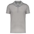 Polo transpirable hombre manga corta Gris XL