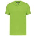 Polo transpirable hombre manga corta Lime XS