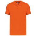 Polo transpirable hombre manga corta Orange XS