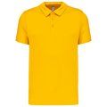 Polo transpirable hombre manga corta True Yellow L