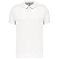 Polo transpirable hombre manga corta White XL