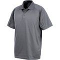 Polo transpirable de secado rápido Gris XXL