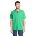 Polo Unisex de Algodón Orgánico Verde Primavera 3XL