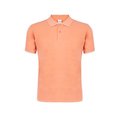 Polo Unisex de Algodón Peinado con Efecto Salm XL