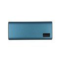 Power Bank 10.000 mAh Aluminio Reciclado 2 USB Azul