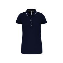 Polo 5 botones mujer Navy / White / Red XS