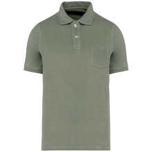 Polo ajustado eco hombre Verde XS