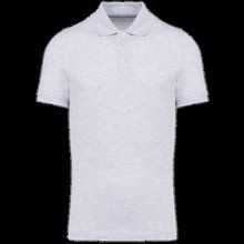 Polo de algodón manga corta para hombre Ash Heather S