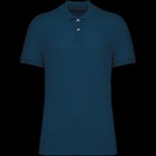 Polo algodón orgánico para hombre Azul 3XL