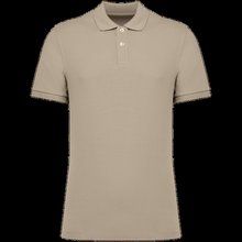 Polo algodón orgánico para hombre Beige L