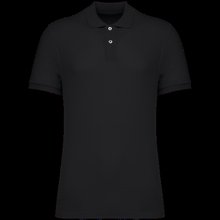 Polo algodón orgánico para hombre Black S