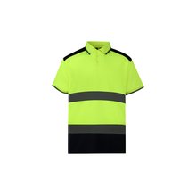 Polo Alta Visibilidad Bicolor Amarillo 3XL