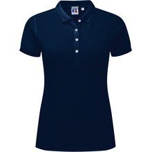 Polo básico para mujer Azul M