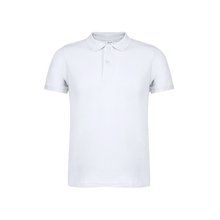 Polo Blanco 100% Algodón Adulto Blanco L