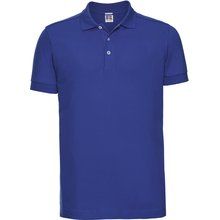 Polo corte slim hombre algodón Azure blue S