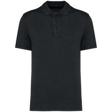 Polo eco hombre Washed Coal Grey S