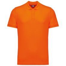 Polo ecorresponsable unisex Fluorescent Orange XS