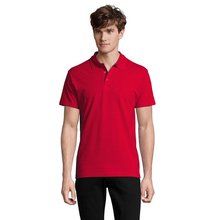 Polo Hombre 210g Algodón Rojo XXL