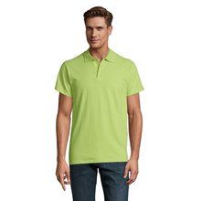 Polo Hombre 210g Algodón Verde Manzana L