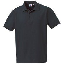 Polo hombre 3 botones Negro XS