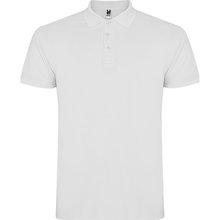 Polo de hombre de manga corta Blanco 2XL