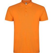 Polo de hombre de manga corta Naranja XL