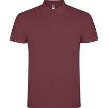 Polo de hombre de manga corta ROJO BAYA M