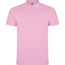 Polo de hombre de manga corta Rosa Claro M