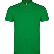 Polo de hombre de manga corta VERDE TROPICAL S