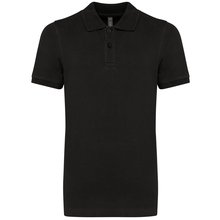 Polo infantil 100% algodón Negro 4/6 ans