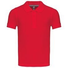 Polo infantil de manga corta Rojo 6/8 ans