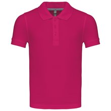 Polo infantil de manga corta Rosa 8/10 ans