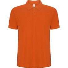 Polo Manga Corta Naranja 4XL