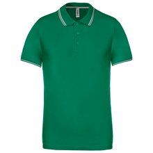 Polo de manga corta algodón Verde 3XL