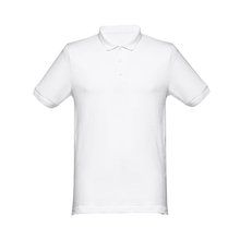 Polo Manga Corta Hombre 100% Algodón Blanco L