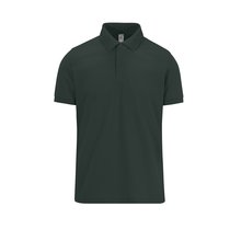 Polo manga corta hombre algodón preencogido Verde 3XL