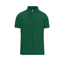 Polo manga corta hombre algodón preencogido Verde L